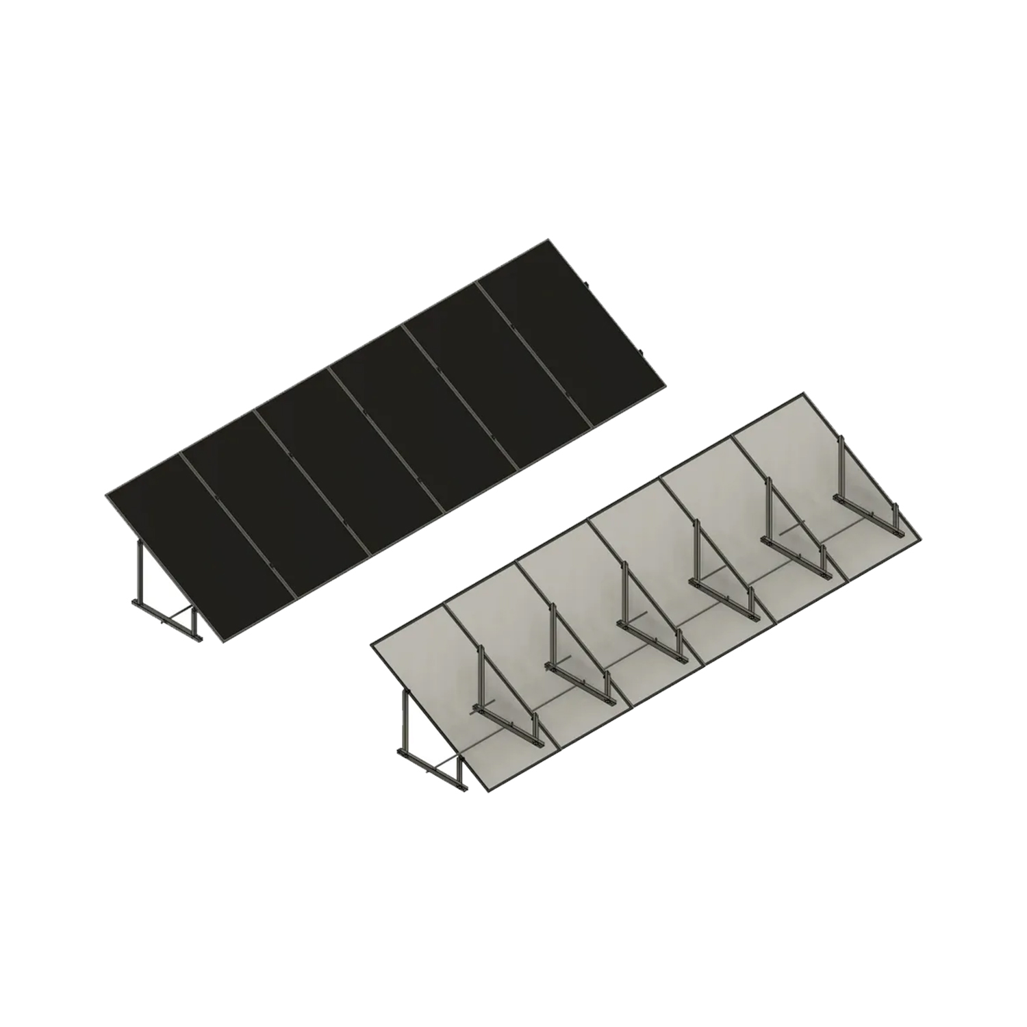 Ir Frame Rack IntegraRack IR-15 BallastRackâ ¢ Solar Module Racking System | 1 Frame ...