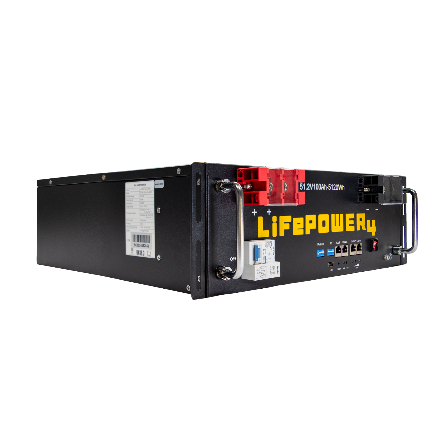 EG4 LifePower4 Lithium Batteries Kit | 30.72kWh | 6 Server Rack ...